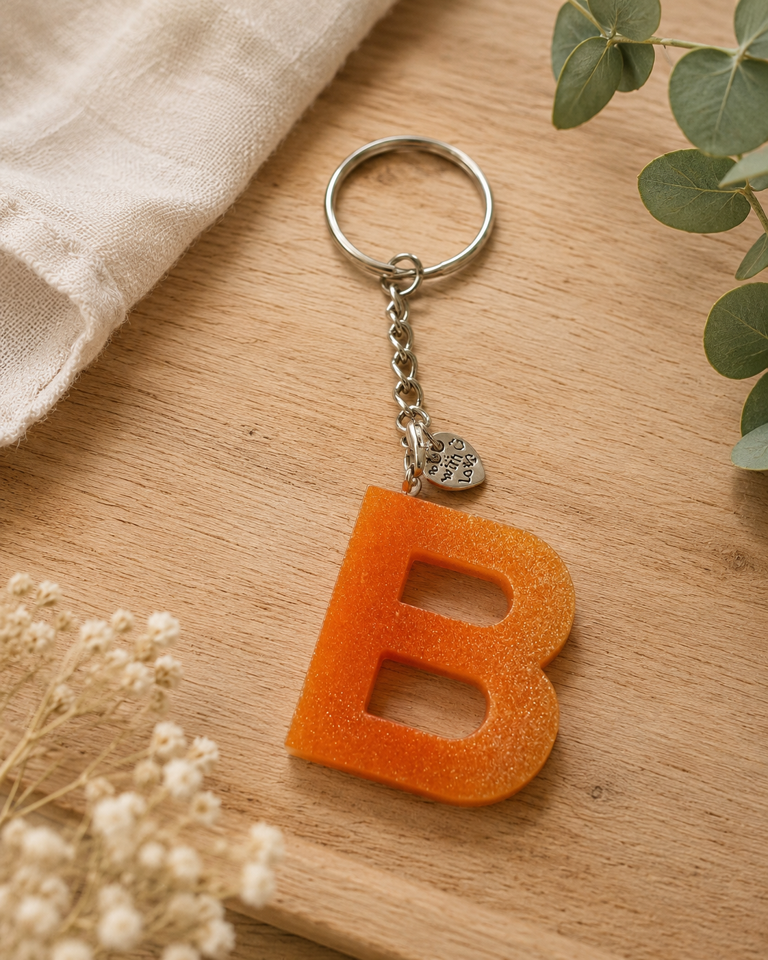 Schlüsselanhänger Buchstaben
