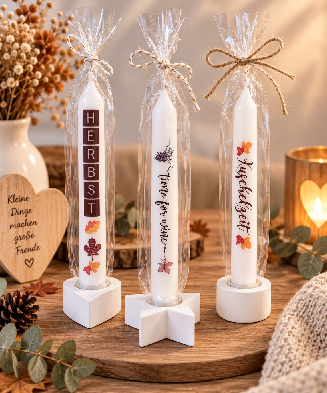 ✨ Handmade Taper Candle Holder Set – Small Details, Big Feelings